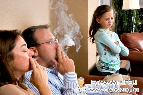 A passzív dohányzás elősegíti az allergia és az asztma kialakulását 
